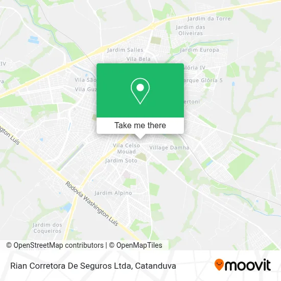 Rian Corretora De Seguros Ltda map