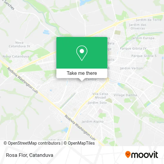 Rosa Flor map