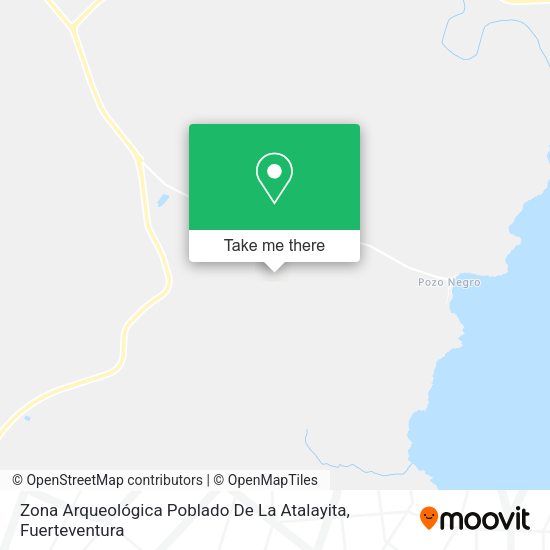 Zona Arqueológica Poblado De La Atalayita map