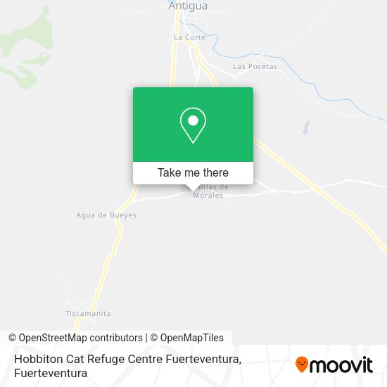 Hobbiton Cat Refuge Centre Fuerteventura map