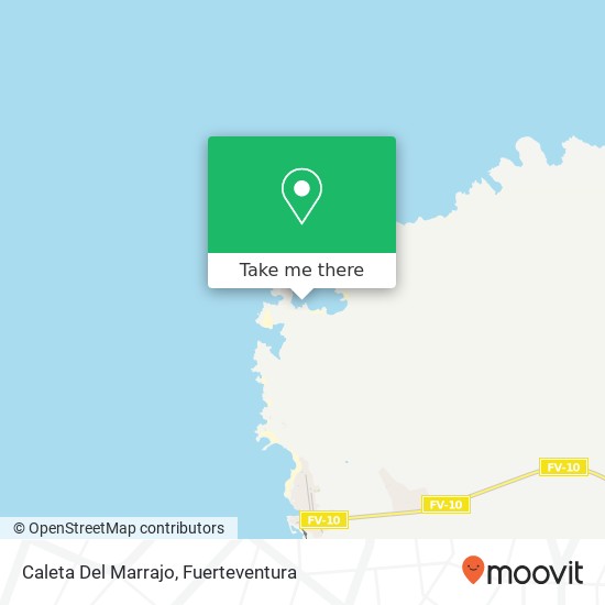 Caleta Del Marrajo map