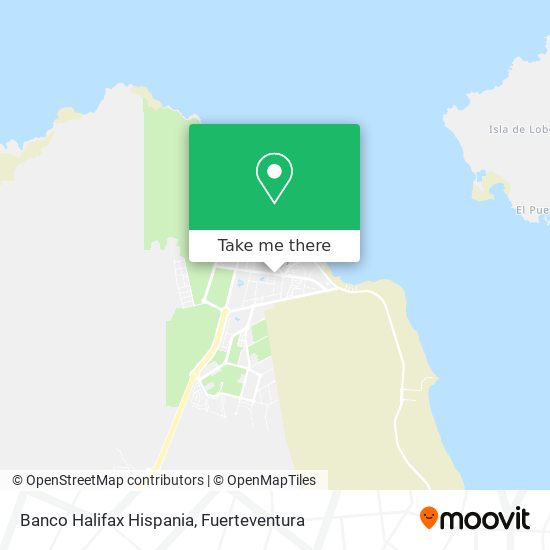 Banco Halifax Hispania map