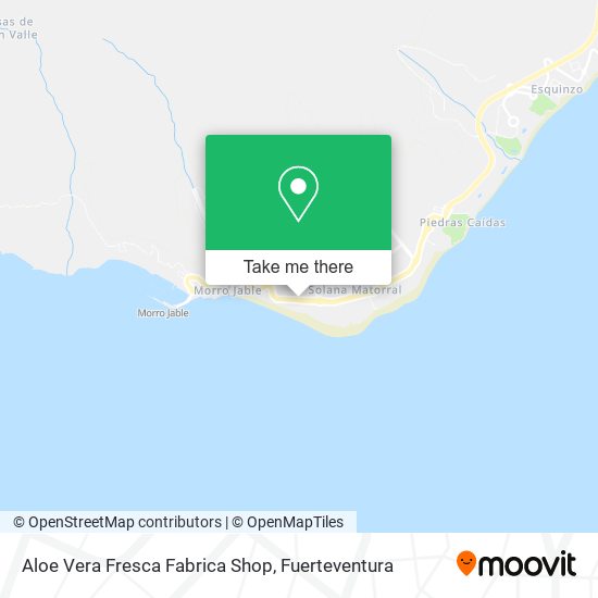 Aloe Vera Fresca Fabrica Shop map