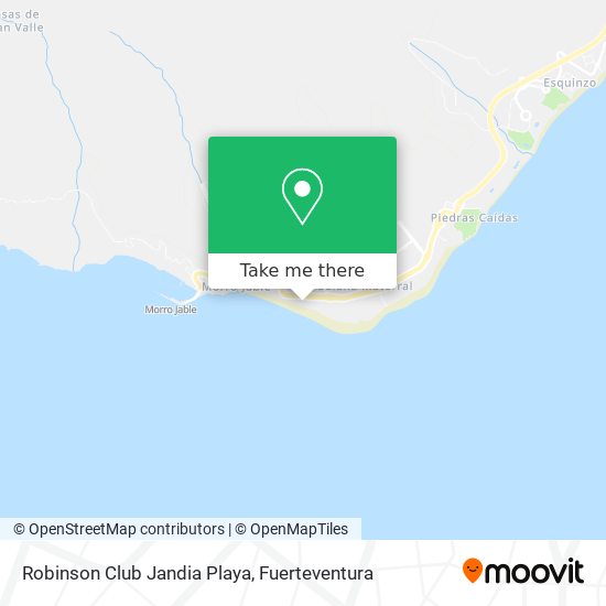 Robinson Club Jandia Playa map