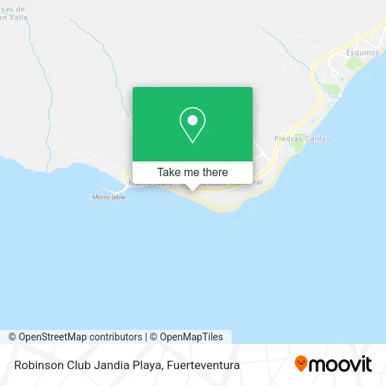 Robinson Club Jandia Playa map