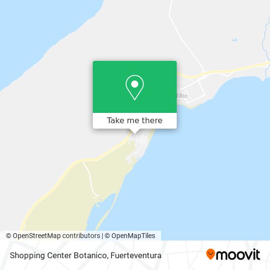 Shopping Center Botanico map