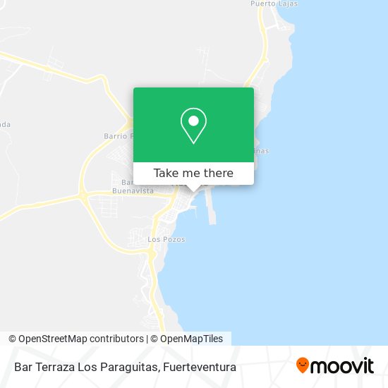 Bar Terraza Los Paraguitas map