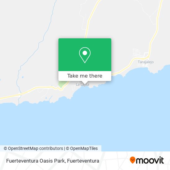 Fuerteventura Oasis Park map