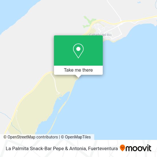 La Palmita Snack-Bar Pepe & Antonia map