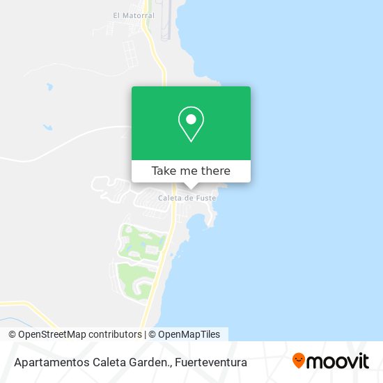 Apartamentos Caleta Garden. map