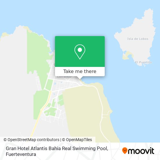 Gran Hotel Atlantis Bahia Real Swimming Pool map