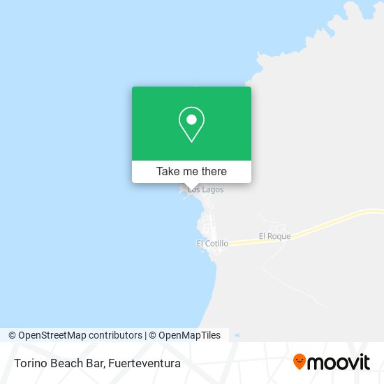 Torino Beach Bar map