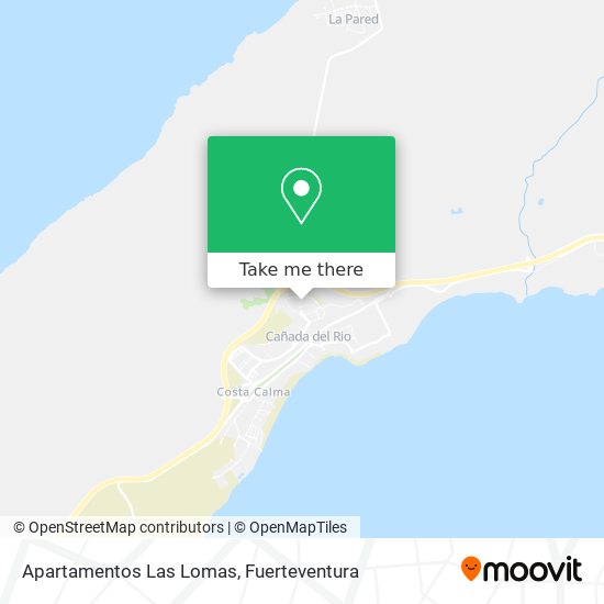 Apartamentos Las Lomas map