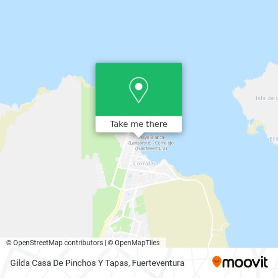 Gilda Casa De Pinchos Y Tapas map