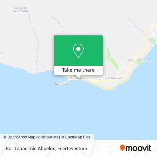 Bar Tapas mis Abuelos map