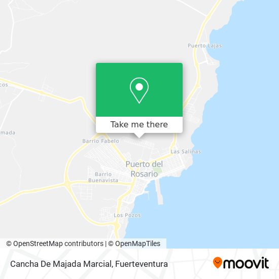 Cancha De Majada Marcial map