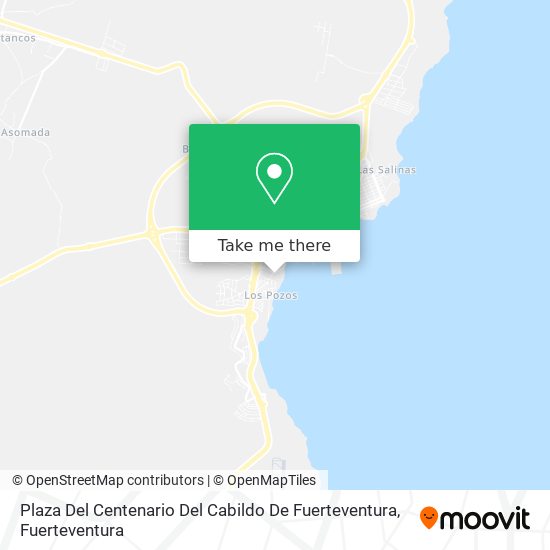 Plaza Del Centenario Del Cabildo De Fuerteventura map