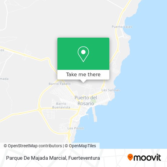 Parque De Majada Marcial map