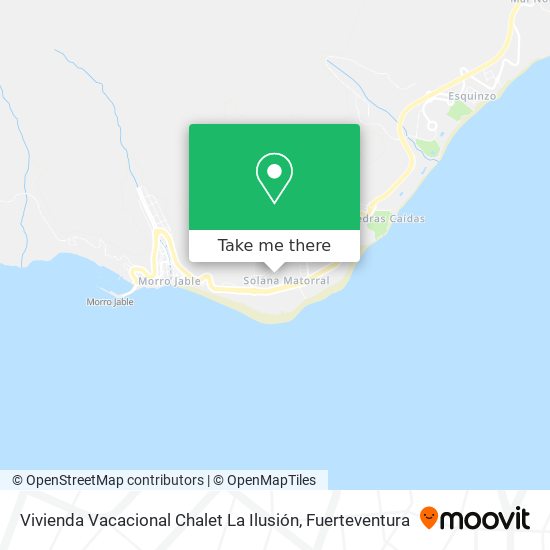 Vivienda Vacacional Chalet La Ilusión map