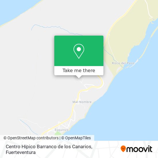 Centro Hípico Barranco de los Canarios map