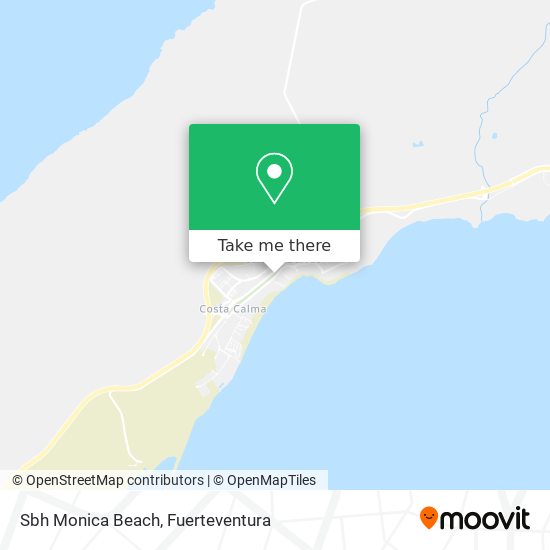 mapa Sbh Monica Beach