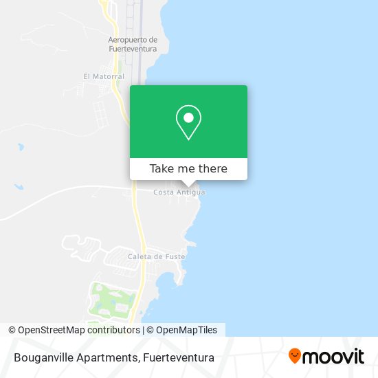 Bouganville Apartments map