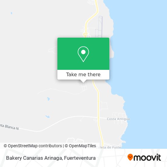 Bakery Canarias Arinaga map
