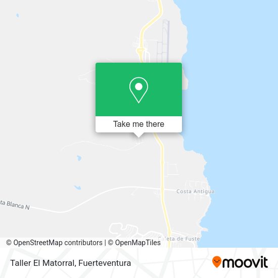 Taller El Matorral map