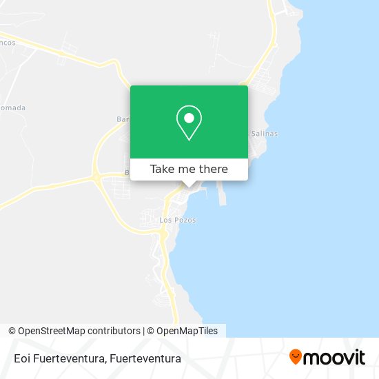Eoi Fuerteventura map