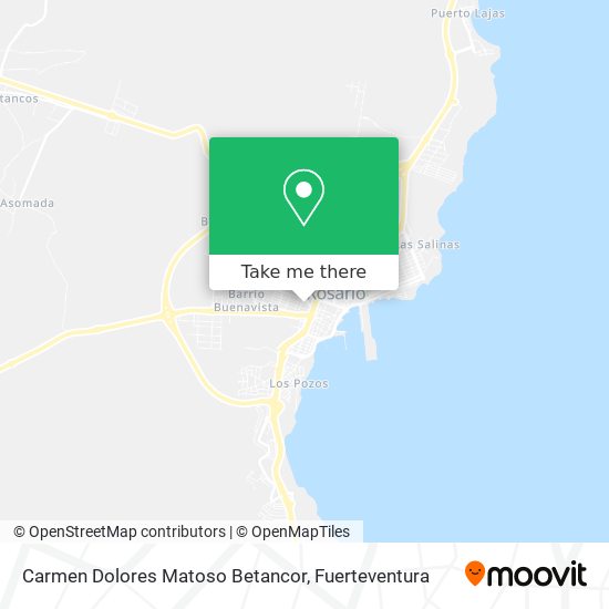 Carmen Dolores Matoso Betancor map