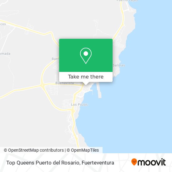 Top Queens Puerto del Rosario map