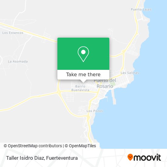 Taller Isidro Diaz map