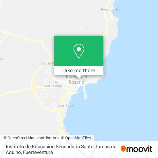 Instituto de Educacion Secundaria Santo Tomas de Aquino map