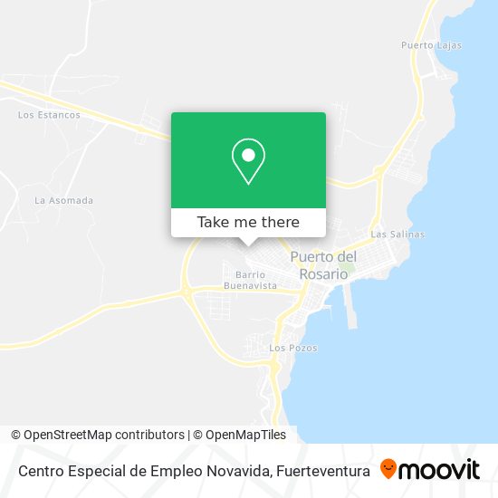 Centro Especial de Empleo Novavida map