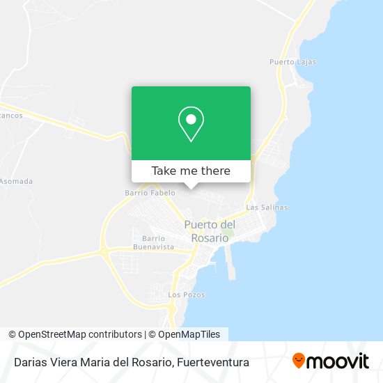 Darias Viera Maria del Rosario map