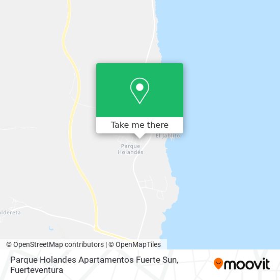 Parque Holandes Apartamentos Fuerte Sun map