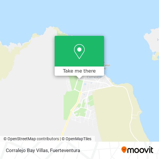 Corralejo Bay Villas map