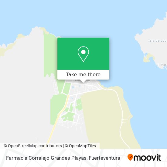 Farmacia Corralejo Grandes Playas map