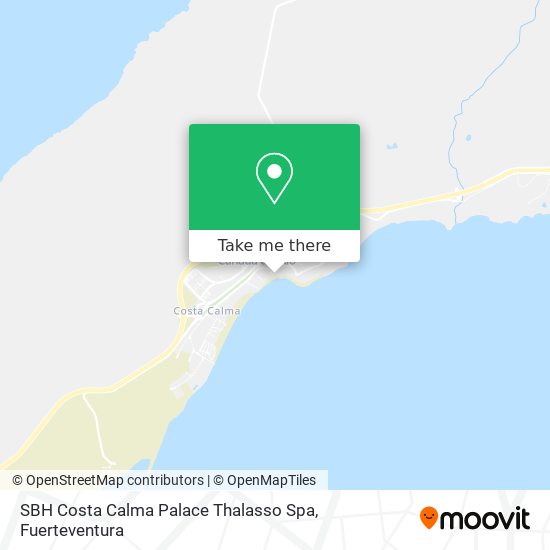 SBH Costa Calma Palace Thalasso Spa map