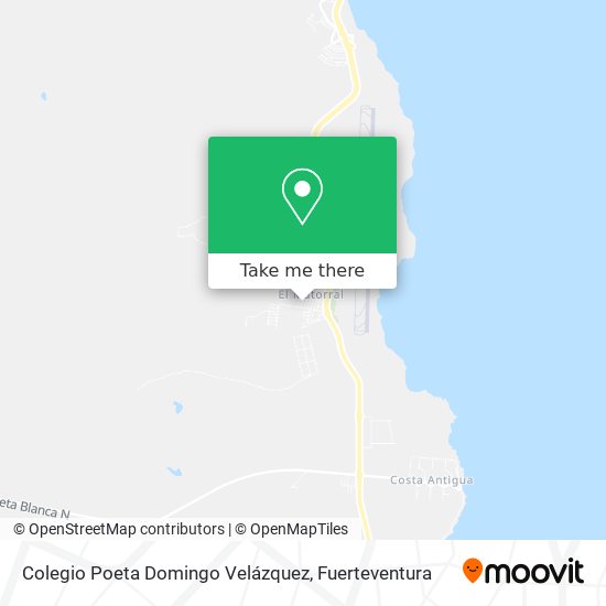 Colegio Poeta Domingo Velázquez map