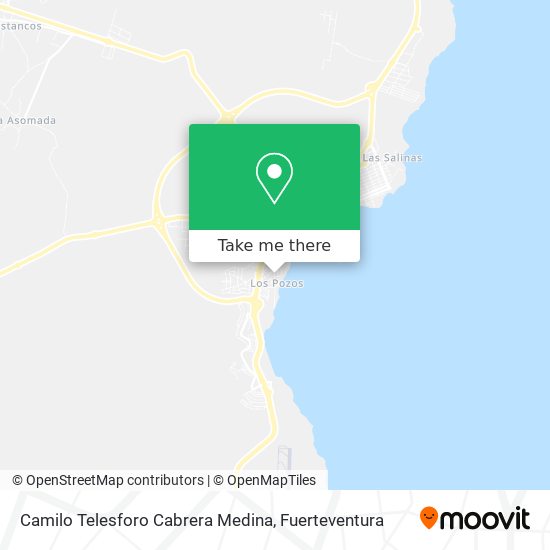Camilo Telesforo Cabrera Medina map
