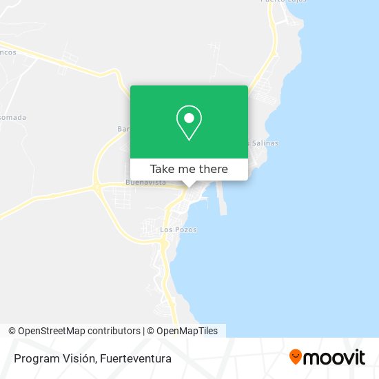 Program Visión map