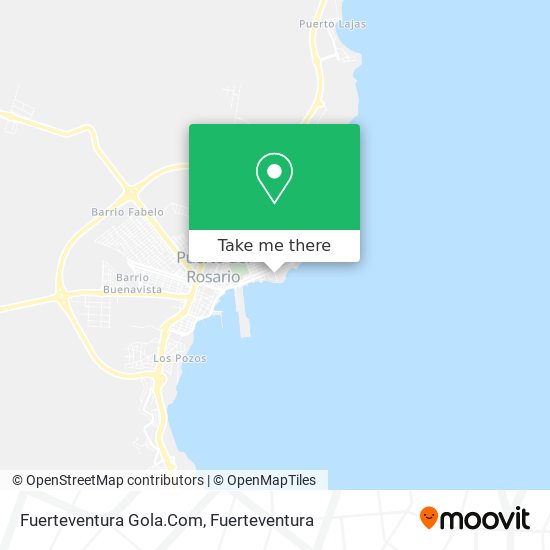 Fuerteventura Gola.Com map