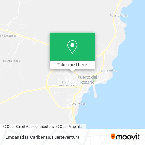 Empanadas Caribeñas map