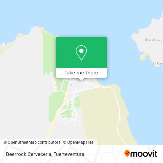 Beerrock Cerveceria map