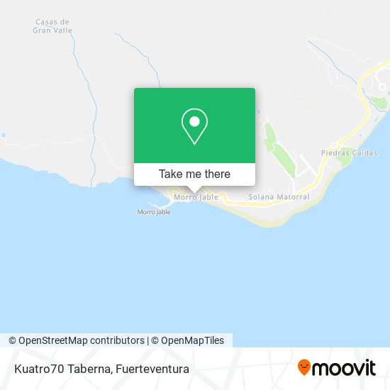 Kuatro70 Taberna map