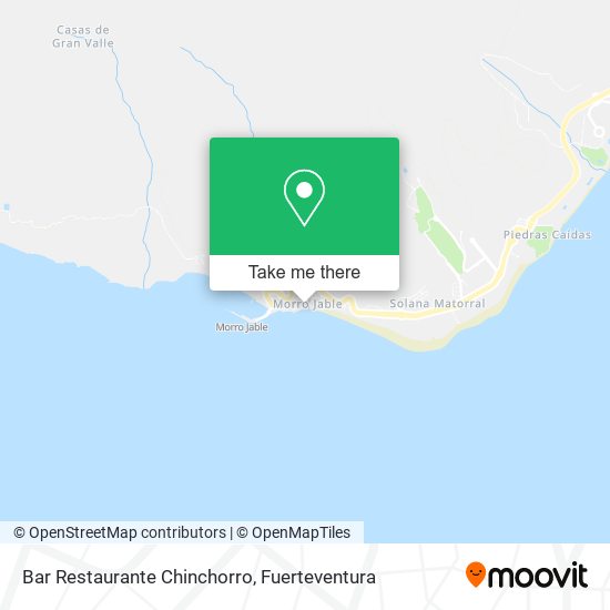 Bar Restaurante Chinchorro map