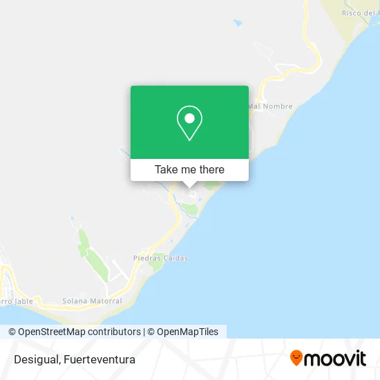 Desigual map