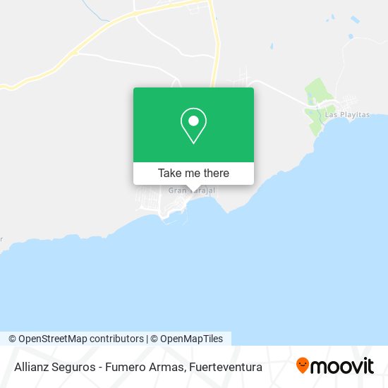 Allianz Seguros - Fumero Armas map