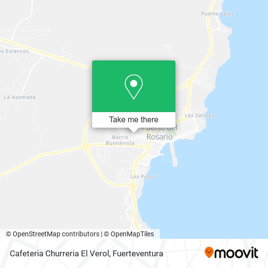 Cafeteria Churreria El Verol map